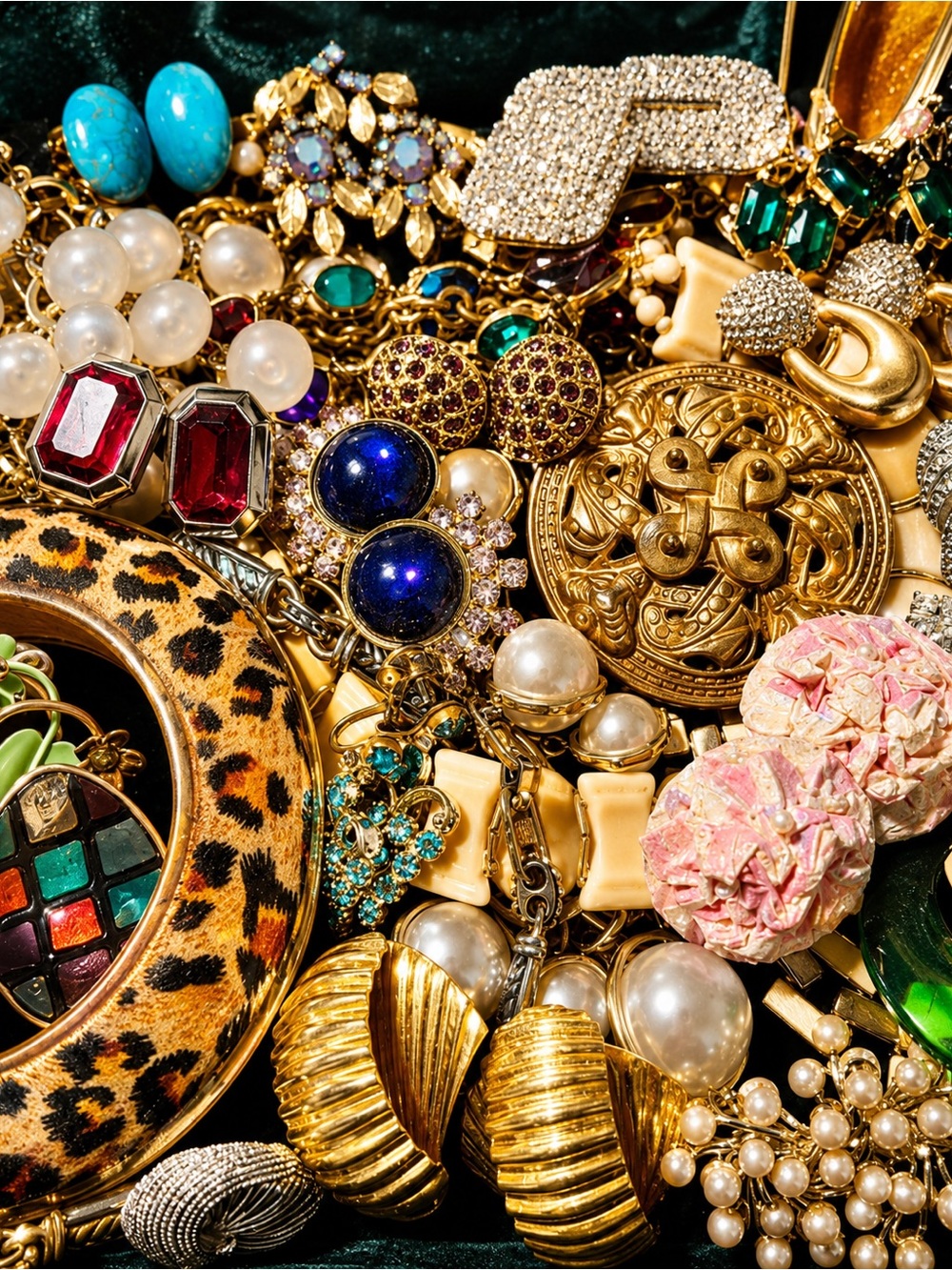 4 LB Unsearched Unsorted Jewelry Lot | Organic Pulls Wearable Resale Bulk - Picture 2 of 10